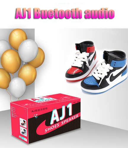 Shoes TWS Speaker Wireless Bluetooth Speaker Creative Personality Cool Gift Jordan Basketball