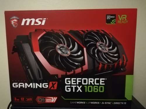 MSI GeForce GTX 1060 3GB GamingX Twin Frozr Graphics Card!