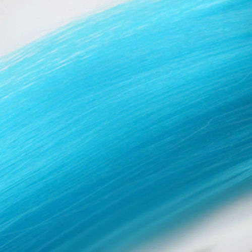 Cool " Light Blue " Colour Synthetic Hair Extension