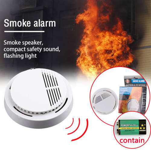 WIRELESS EARLY DETECTION and WARNING SMOKE DETECTOR ALARM