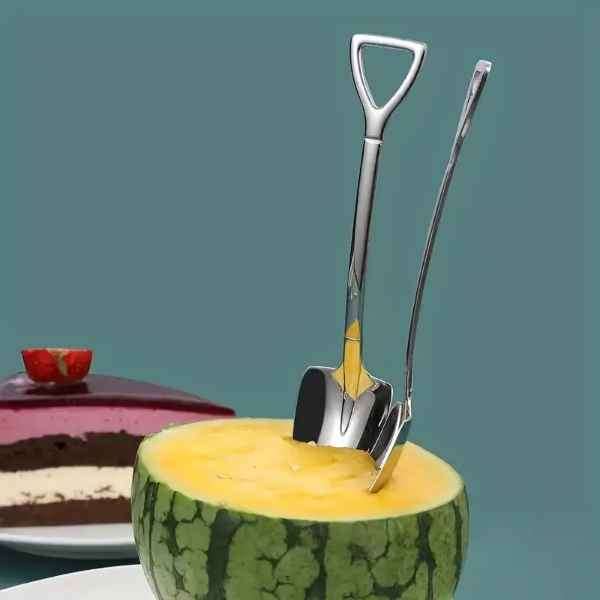 4Pcs Stainless Steel Shovel Spoons