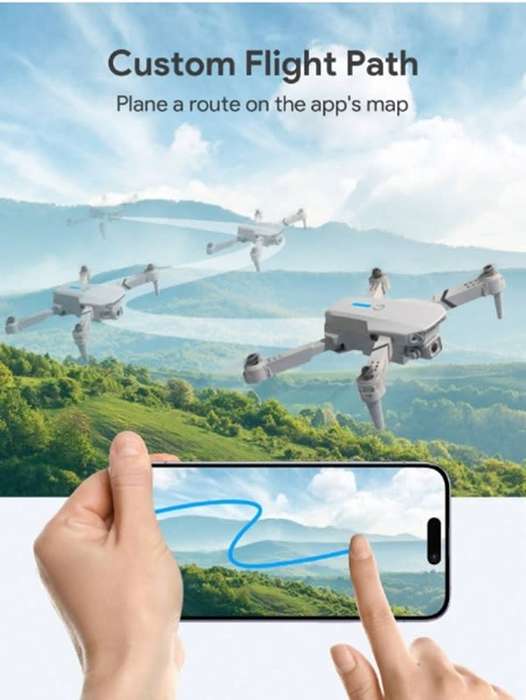 Incredible DronePro E88 Super Tech 4K Camera Drone