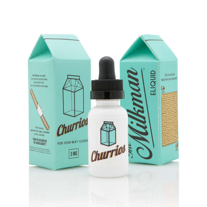 CHURRIOS BY THE MILKMAN E-Liquid/Vape Juice/Smoke Juice 30ml 0mg Clone