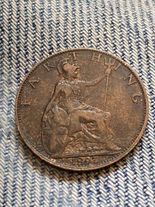 1897 Great Britain Farthing