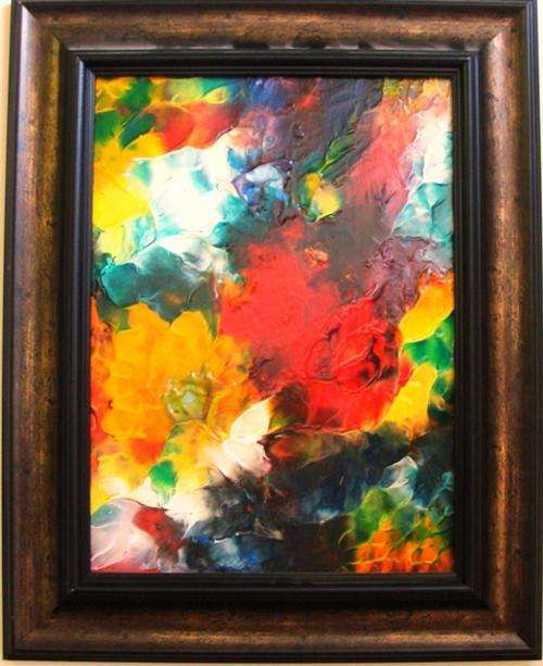 ##  Action Art - By SA Artist Gerald - Modern Art ##