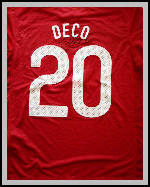 DECO SIGNED PORTUGAL SHIRT WITH COA