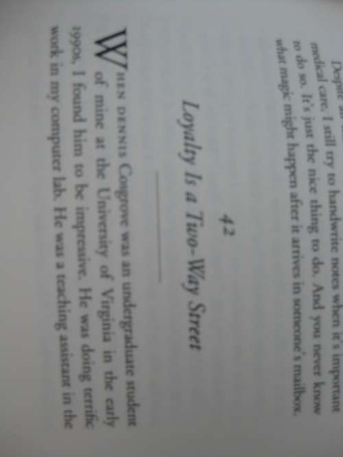 `The Last Lecture`  Randy Pausch.  Hard cover.