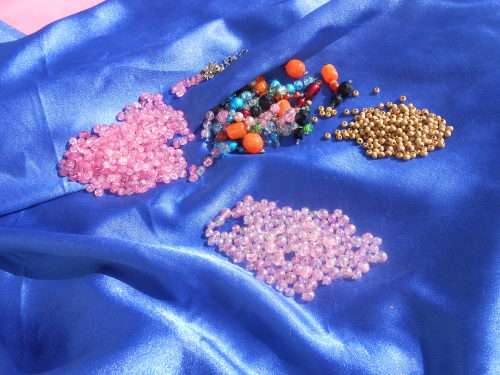 Beads.  joblot.