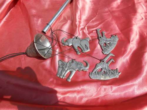 Wind chimes.