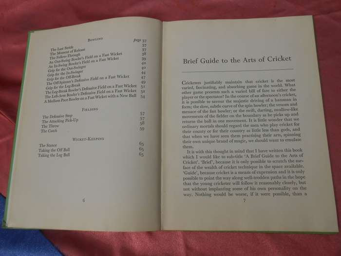 1958  `Your book of Cricket`  Hard cover.