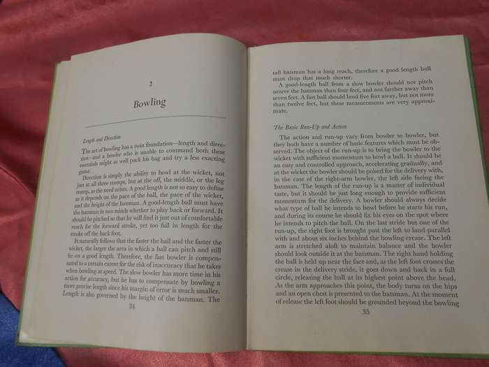 1958  `Your book of Cricket`  Hard cover.