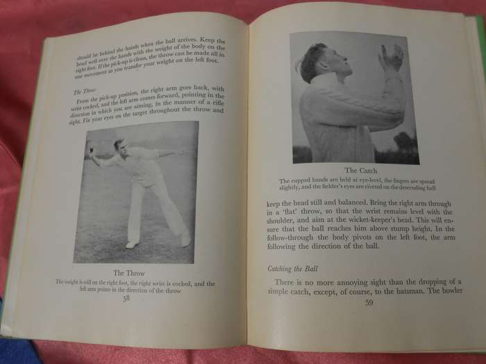 1958  `Your book of Cricket`  Hard cover.
