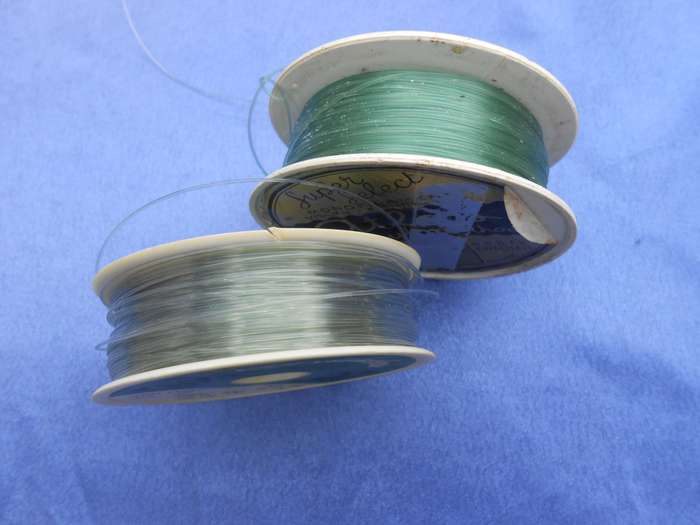 Fishing lines.