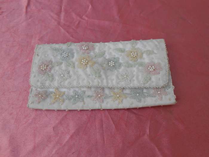 Beaded clutch bag/purse.