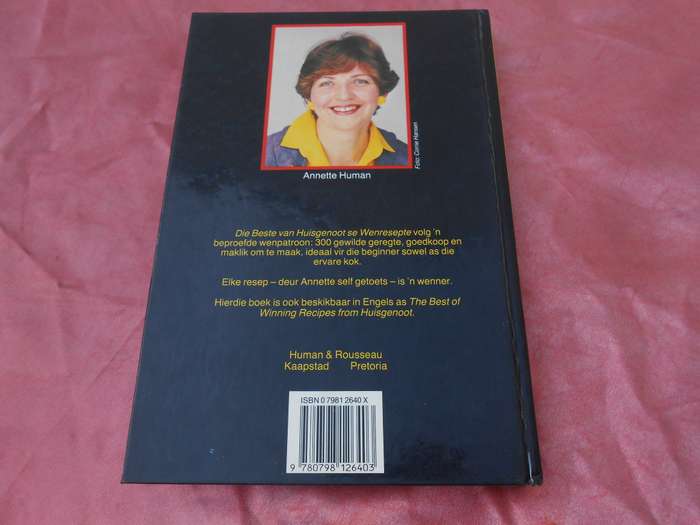 `Die Beste van Wenreepte`  Annette Human. Hard cover.