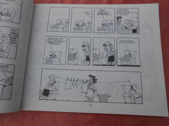 `Madam and Eve`  comic.  All aboard for the gravy train.