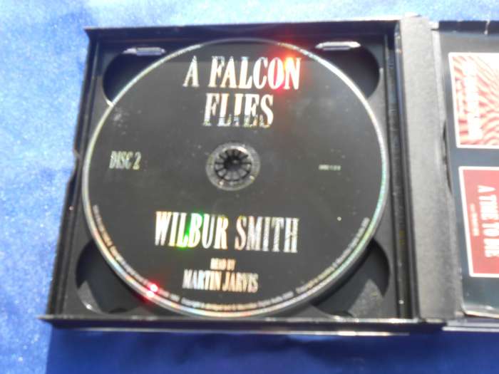 Wilbur Smith.  `A Falcon Flies`  Audio book.