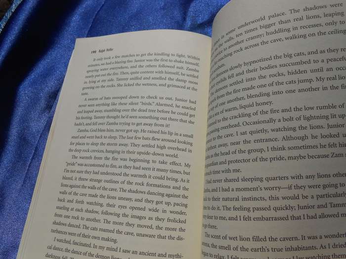 `Zamba`  The True Story of the Greatest Lion that Ever Lived.  Soft cover.