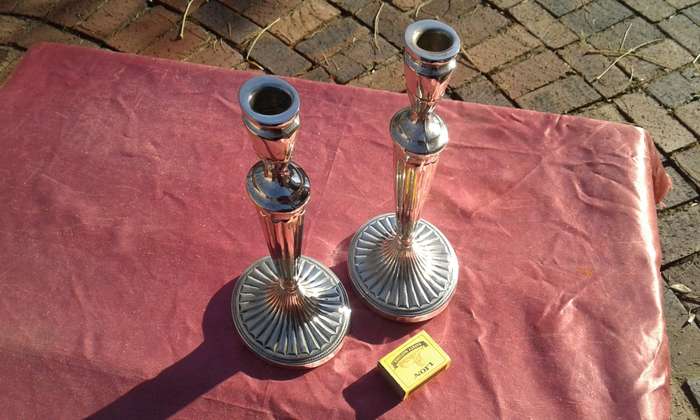 E.P.N.S. Candlesticks.
