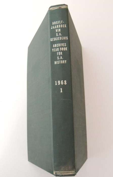 Argief -jaarboek vir Suid Afrikaanse Geskiedenis/Archives Year Book for S. A. History: 1966/1