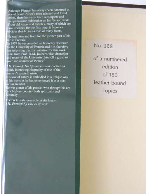 JH Pierneef - His Life and Work - PG Nel (Ed.) - De Luxe Full Leatherbound