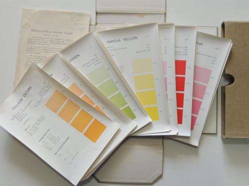 Horticultural Colour Chart I and II British Colour Council / Royal Horticultural Society - RF Wilson