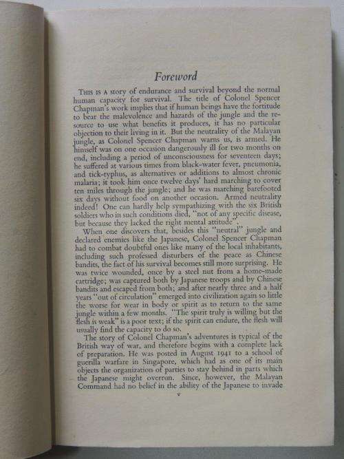 The Jungle is Neutral  Inscribed by F Chapman - by  F. S. Chapman
