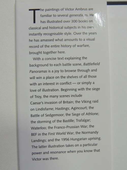 Battlefield Panoramas : From the Siege of Troy to D-Day - Victor Ambrus