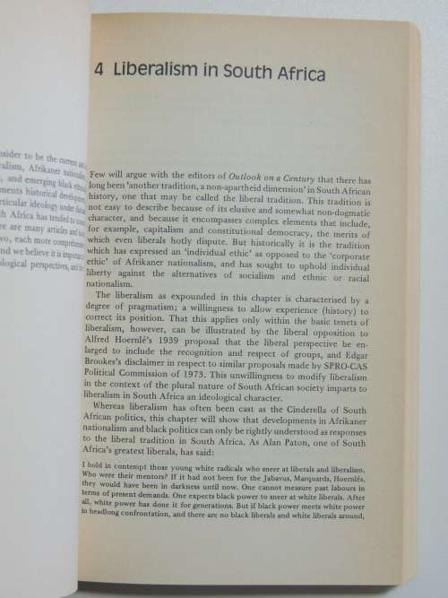 Contending Ideologies in South Africa - Ed. James Leatt, T Kneifel, K Nurnberger