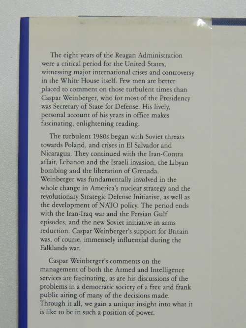 Fighting for Peace - Seven Critical Years at the Pentagon - Caspar Weinberger