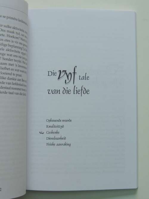 Vyf Tale van die Liefde - Gary Chapman