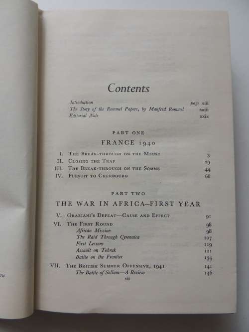 The Rommel Papers - ed. B.H. Liddell Hart