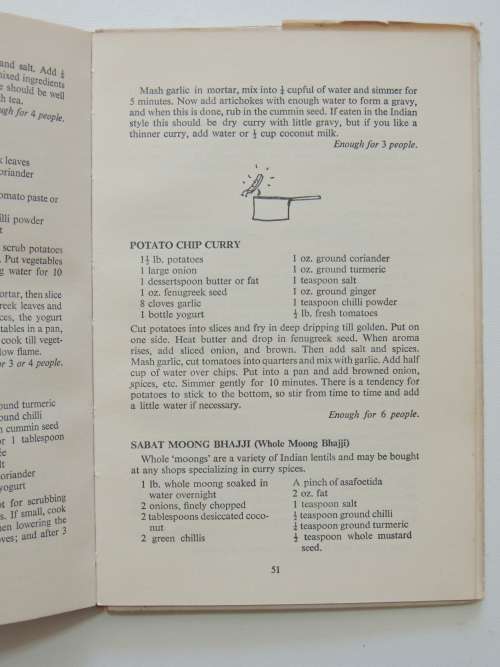 Curries of India - Harvey Day, S Mudnani - 1959 Reprint