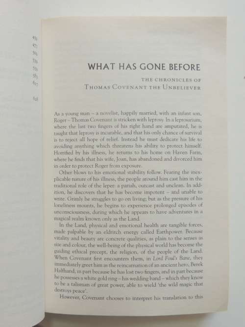 The Runes of the Earth The Last Chronicles of Thomas Covenant - Stephen Donaldson