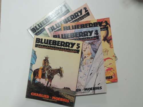 The Bluberry Graphic Novel Series Books 1 - 5 - Charlier and Moebius