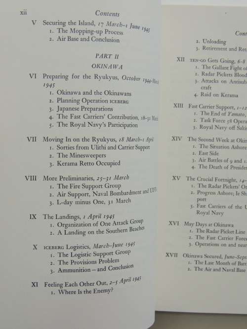 Victory in the Pacific 1945 - History of US Naval Operations in WW II Vol 14 - S E Morison