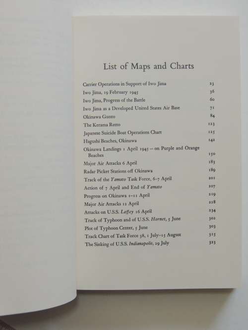 Victory in the Pacific 1945 - History of US Naval Operations in WW II Vol 14 - S E Morison
