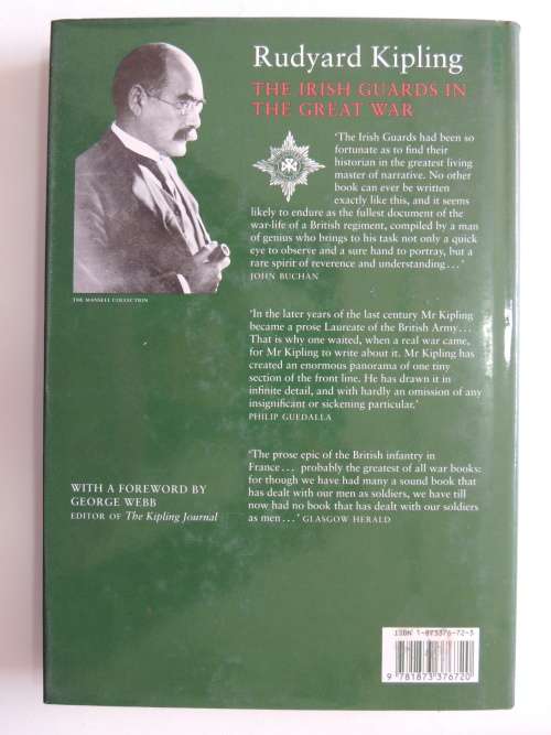 The Irish Guards InThe Great War, The First Battalion andThe Second Battalion 2Vols -Rudyard Kipling