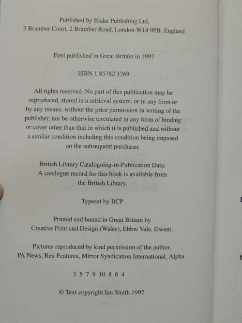 The Great Betrayal - The Memoirs of Africa`s Most Controversial LeaderIan Smith - INSCRIBED