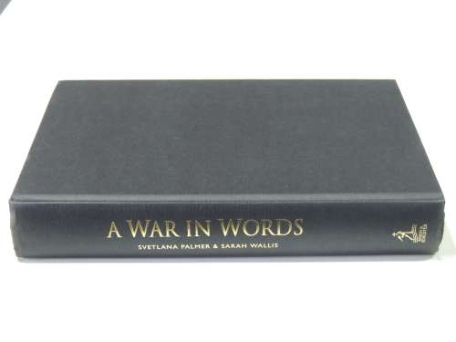 A War In Words - Svetlana Palmer & Sarah Wallis