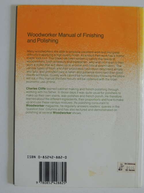 Woodworker Manual Of Finishing And Polishing 2nd Edition - Charles D. Cliffe