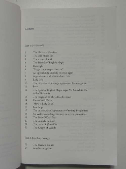 Jonathan Strange & Mr Norrell - Uncorrected Bound Manuscript 2004- Susanna Clarke