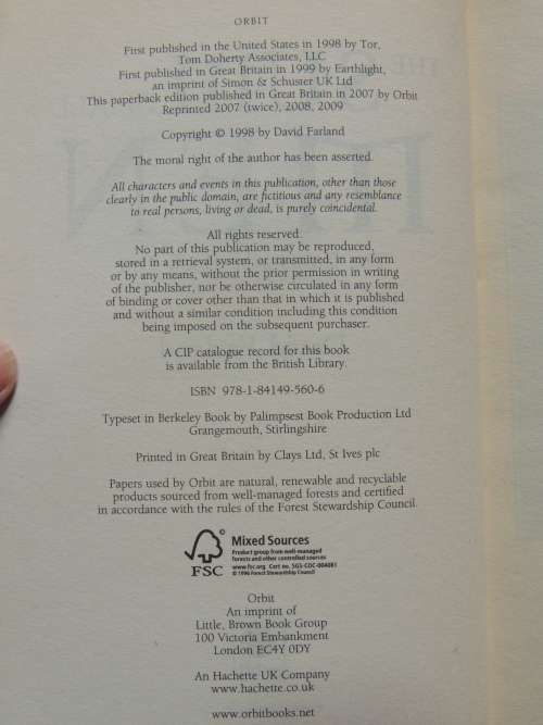 The Runelords - The Sun of All Men Book One - David Farland