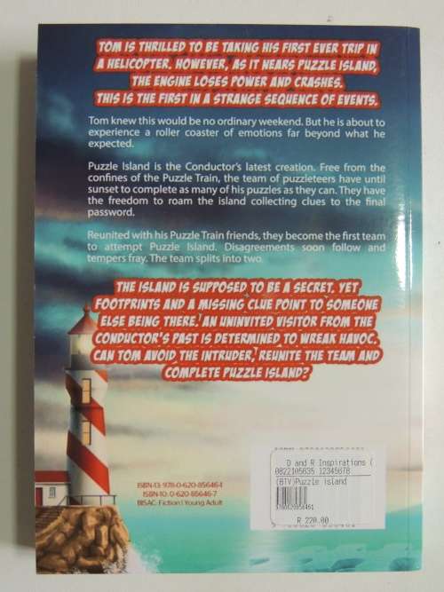 Puzzle Island -5 Puzzleteers on edge. A deadline,1 deserted island or is it? -Book2 -Richard Edwards
