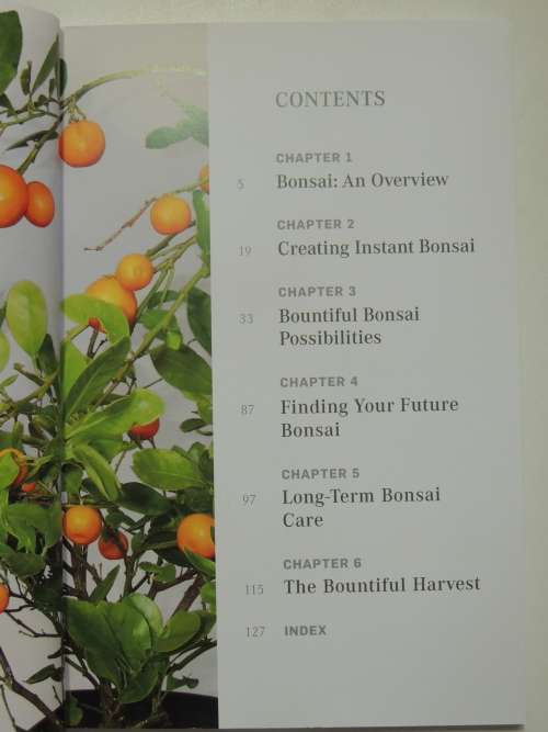 Bountiful Bonsai  - Create Instant Indoor Container Gardens with Edible Fruits, Herbs & FlowersRich