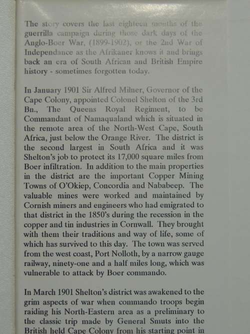 The Siege of O`Okiep - Guerilla Campaign in the Anglo-Boer WarPeter Burke
