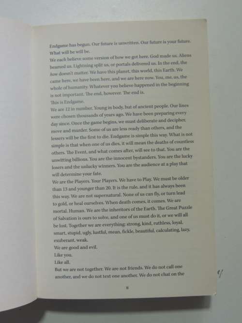 Endgame - The Calling - James Frey