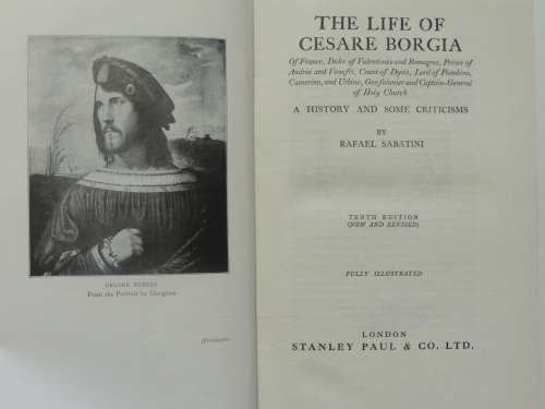 The Life of Cesare Borgia (1926) - Rafael Sabatini
