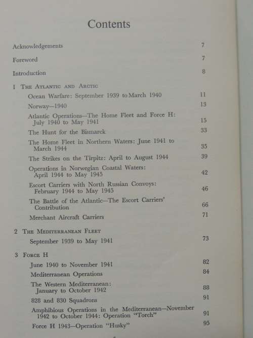 Carrier Operations In World War II Volume 1 The Royal Navy- J.D. Brown