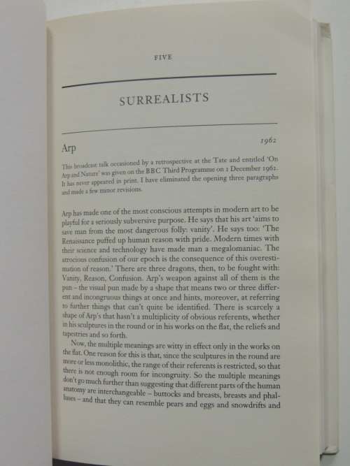 About Modern Art - Critical Essays 1948 - 96- David Sylvester